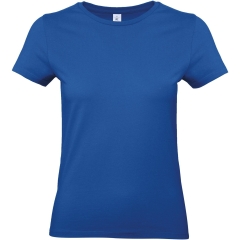 T-shirt femme col rond Bleu Royal 185 g/m² B&C E190