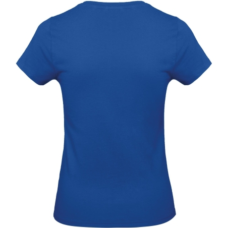 T-shirt femme col rond Bleu Royal 185 g/m² B&C E190 – vue 2