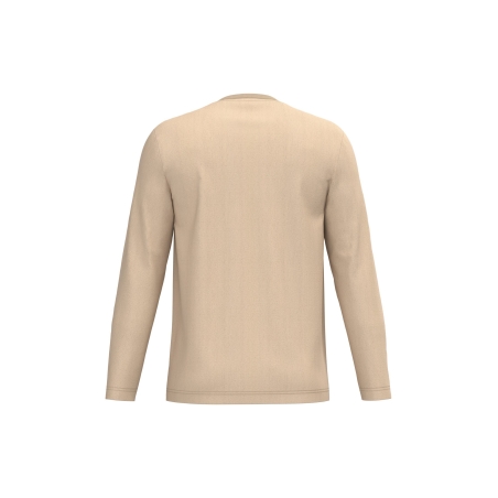 T-shirt manches longues unisexe beige 145 g/m² – iDeal Basic Brand – vue 2
