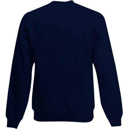 Sweat-shirt col rond Classic Marine – Fruit of the Loom – vue 2