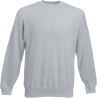Sweat-shirt col rond Classic Gris chiné Fruit of the Loom