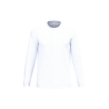 T-shirt manches longues unisexe Blanc iDeal Basic Brand 145 g/m²
