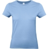 T-shirt femme col rond ciel 185 g/m² B&C E190