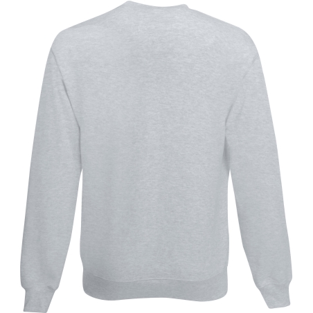 Sweat-shirt col rond Classic Gris chiné Fruit of the Loom – vue 2