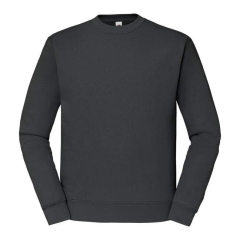 Sweat-shirt col rond Classic Graphite clair Fruit of the Loom