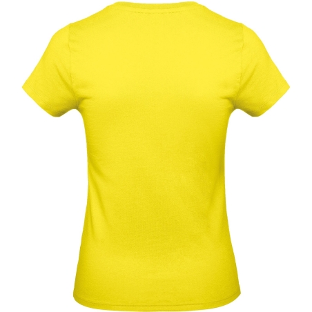 T-shirt femme Solar Yellow 185 g/m² B&C E190 – vue 2