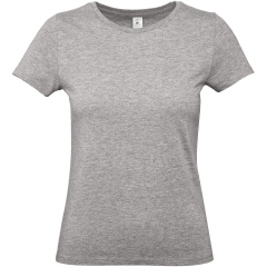 T-shirt femme col rond Gris (Sport Grey) B&C E190