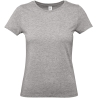 T-shirt femme col rond Gris (Sport Grey) B&C E190