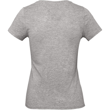 T-shirt femme col rond Gris (Sport Grey) B&C E190 – vue 2