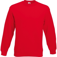 Sweat-shirt col rond Classic Rouge – Fruit of the Loom