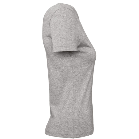 T-shirt femme col rond Gris (Sport Grey) B&C E190 – vue 3