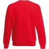Sweat-shirt col rond Classic Rouge – Fruit of the Loom – vue 2