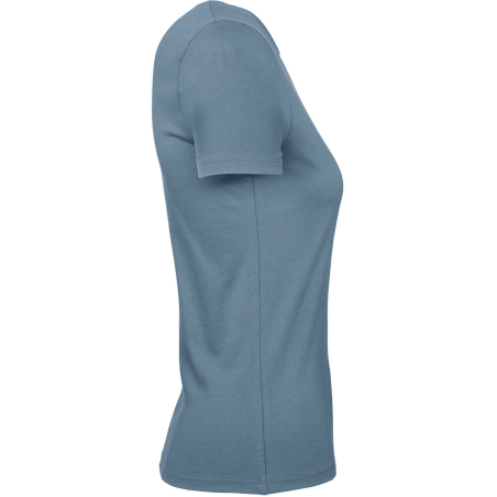 T-shirt femme Stone Blue 185 g/m² E190 B&C – vue 3