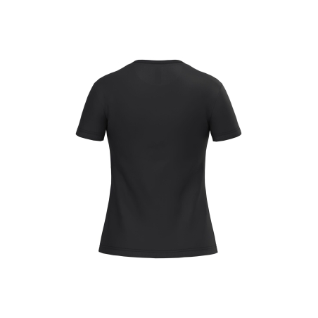 T-shirt femme col rond Noir 185 g/m² – iDeal Basic Brand – vue 2