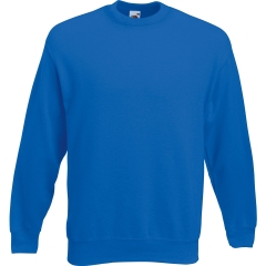 Sweat-shirt col rond Classic Bleu Royal – Fruit of the Loom