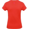 T-shirt femme coupe droite Orange Sunset B&C E190 – vue 2