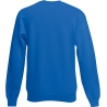 Sweat-shirt col rond Classic Bleu Royal – Fruit of the Loom – vue 2
