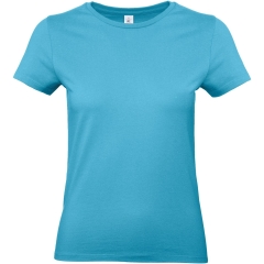 T-shirt femme col rond Bleu Swimming Pool B&C E190
