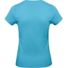 T-shirt femme col rond Bleu Swimming Pool B&C E190 – vue 2