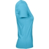 T-shirt femme col rond Bleu Swimming Pool B&C E190 – vue 3