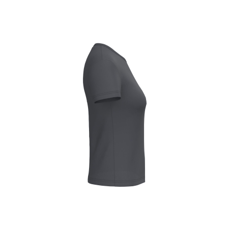 T-shirt femme gris iDeal190 – iDeal Basic Brand – vue 3