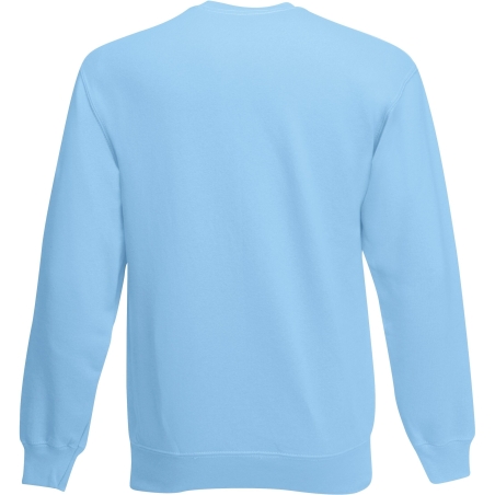Sweat-shirt col rond Classic Ciel – Fruit of the Loom – vue 2