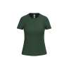 T-shirt femme col rond Vert Forest iDeal Basic Brand 185 g/m²