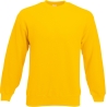 Sweat-shirt col rond Classic Jaune (Sunflower) Fruit of the Loom