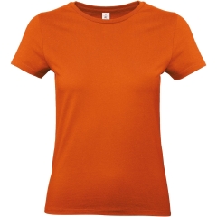 T-shirt femme coupe droite Orange Urban B&C E190