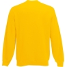 Sweat-shirt col rond Classic Jaune (Sunflower) Fruit of the Loom – vue 2