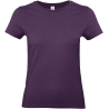 T-shirt femme coton violet Urban Purple B&C E190