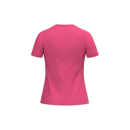 T-shirt femme col rond Fuchsia 185 g/m² – iDeal Basic Brand – vue 2