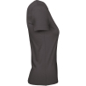 T-shirt femme col rond Used noir 185 g/m² B&C E190 – vue 3
