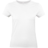 T-shirt femme blanc 185 g/m² B&C E190 – coupe classique