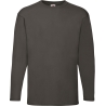 T-shirt manches longues homme Valueweight Noir – Fruit of the Loom