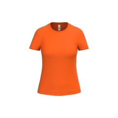 T-shirt femme iDeal190 Orange – iDeal Basic Brand