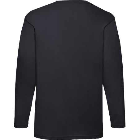 T-shirt manches longues Valueweight Marine – Fruit of the Loom – vue 2