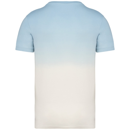 T-shirt Dip Dye écoresponsable unisexe Turquoise Native Spirit – vue 2
