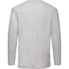 T-shirt manches longues Valueweight Gris Fruit of the Loom – vue 2