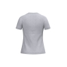 T-shirt femme col rond Gris iDeal Basic Brand 185 g/m² – vue 2