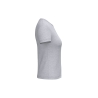 T-shirt femme col rond Gris iDeal Basic Brand 185 g/m² – vue 3