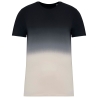 T-shirt écoresponsable Dip Dye Noir unisexe Native Spirit
