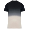 T-shirt écoresponsable Dip Dye Noir unisexe Native Spirit – vue 2