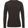 T-shirt bio manches longues femme Inspire Noir – B&C – vue 2