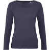 T-shirt bio Inspire femme ML Marine B&C – Personnalisable