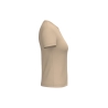 T-shirt femme Beige 185 g/m² iDeal Basic Brand – vue 3