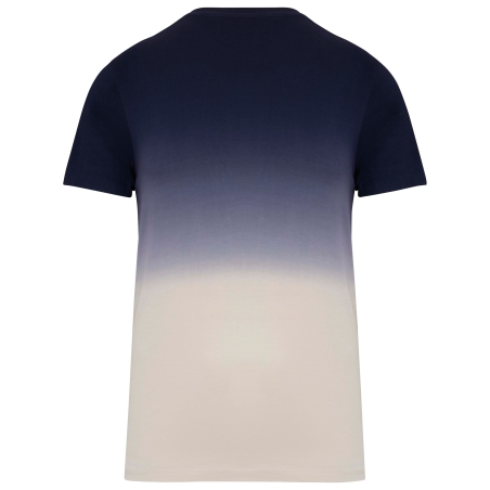 T-shirt Dip Dye écoresponsable unisexe Marine – Native Spirit – vue 2