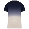 T-shirt Dip Dye écoresponsable unisexe Marine – Native Spirit – vue 2