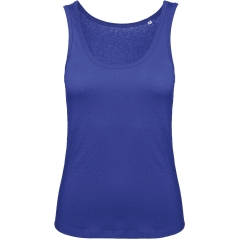 Débardeur Inspire Bio Femme Bleu Cobalt B&C