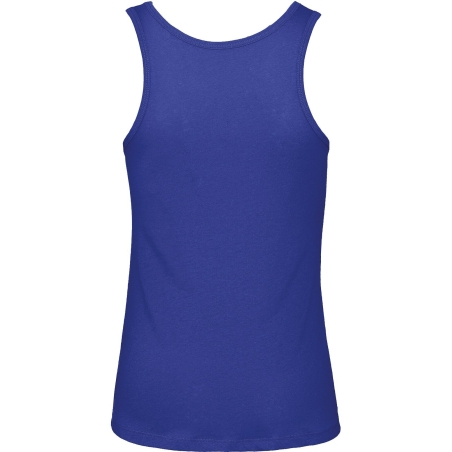 Débardeur Inspire Bio Femme Bleu Cobalt B&C – vue 2